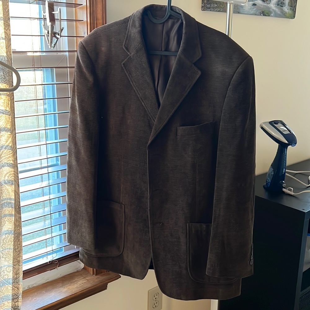 Men coat blazer Brown high quality